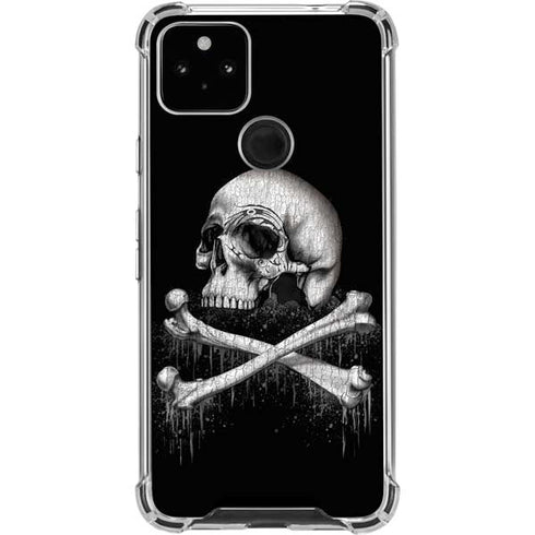 Alchemy Carta Blackbloods Bones Google Pixel 5a 5G Clear Case